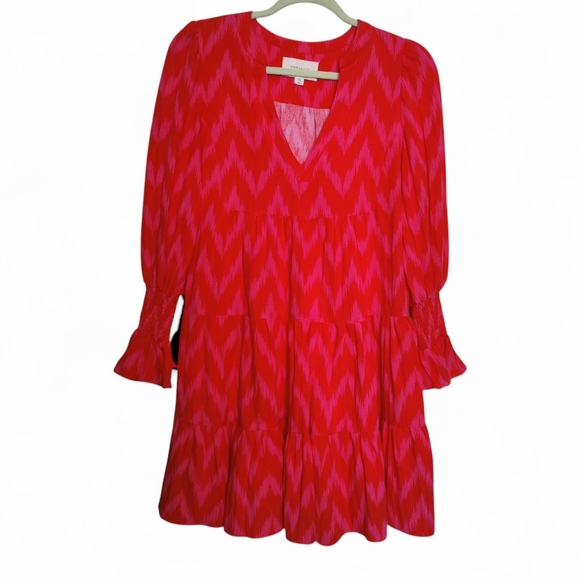 Pomander Place Dresses & Skirts - TUCKERNUCK POMANDER PLACE Kenzo Dress XS Hot Pink Ikat Mini